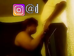 SSBBW Deep-throats Plus Porks Heavy black horseshit